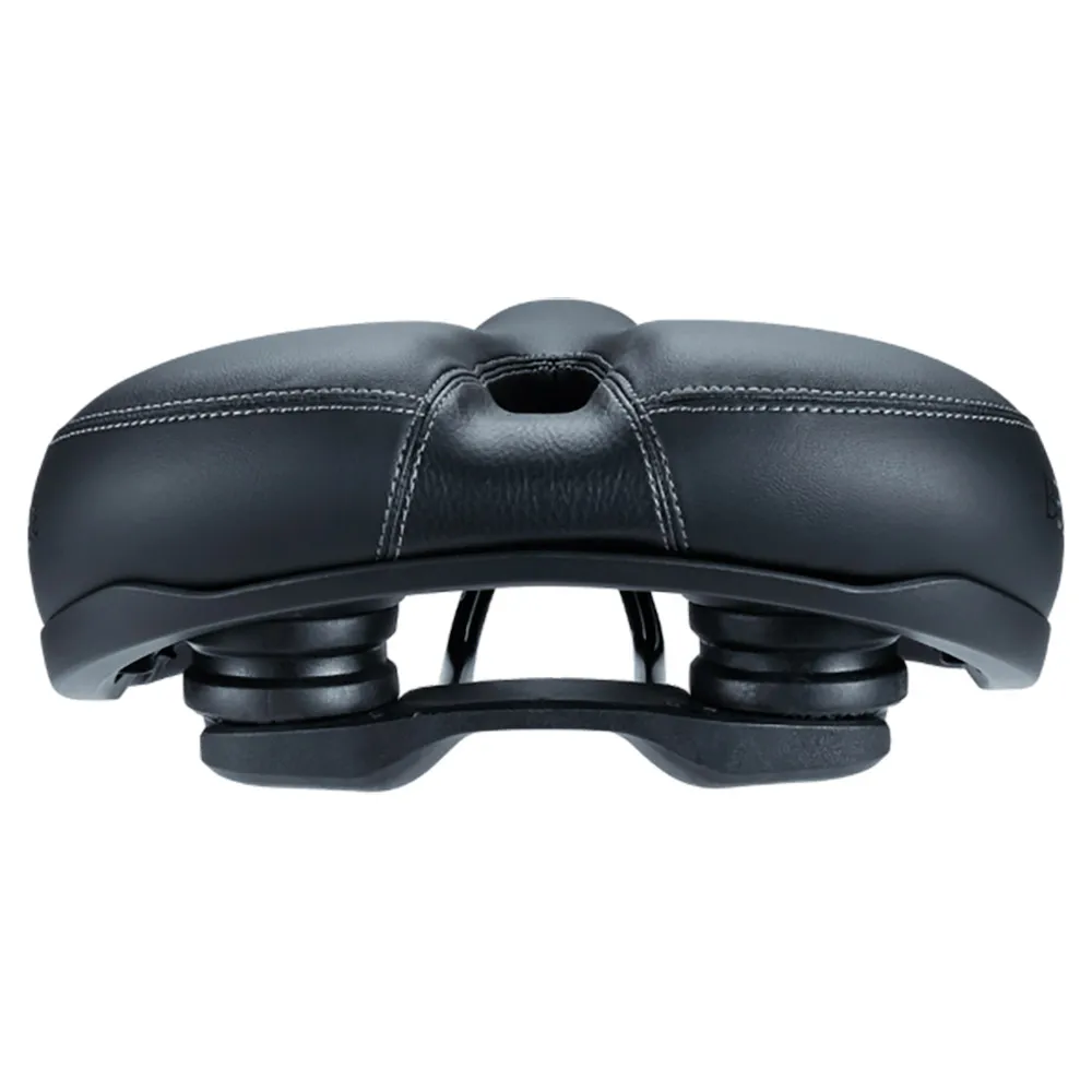 BBB Softshape Upright Anatomic Sykkelsete, Black, 220mm