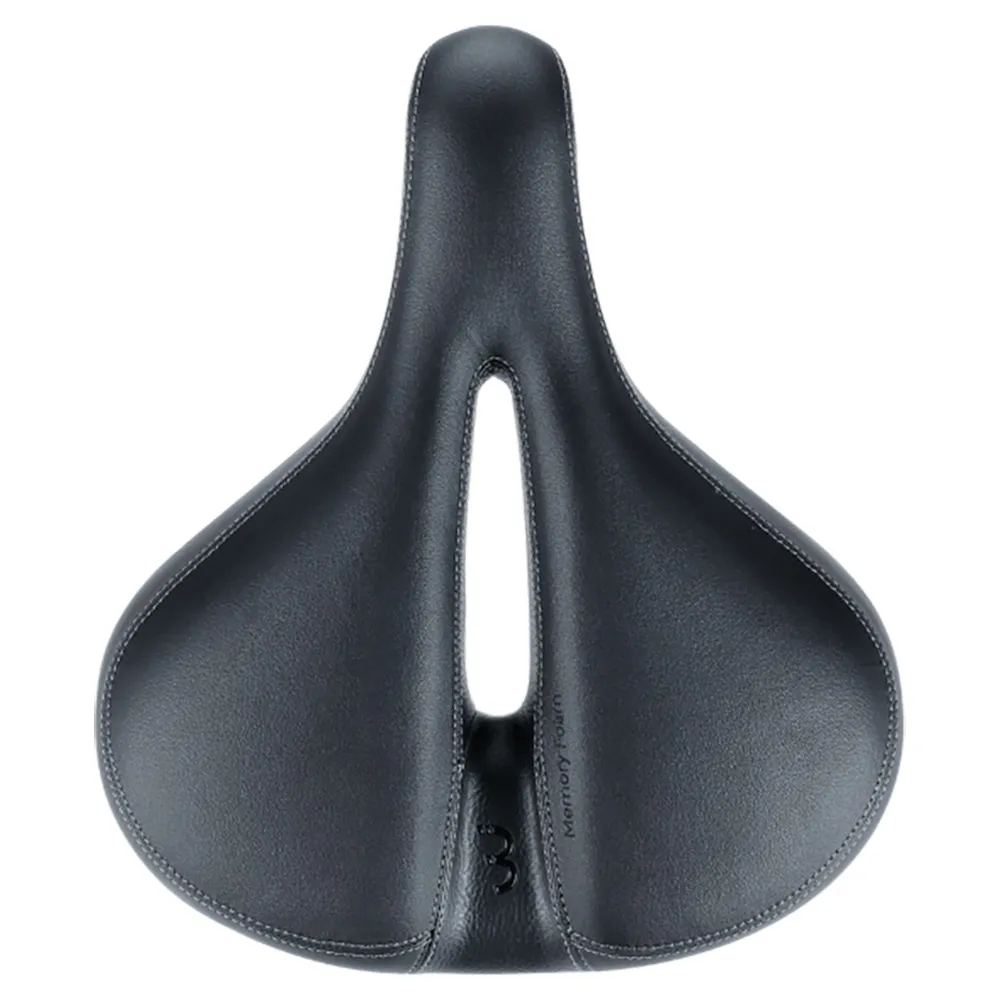 BBB Softshape Upright Anatomic Sykkelsete, Black, 220mm