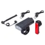 BBB Strike Duo 1600 + Mini Signal Sykkellyktesett, Black / red, 1600 / 50 Lysstyrker