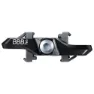 BBB Trailmount Spd Compatible Sykkelpedaler, Matt black, One Size