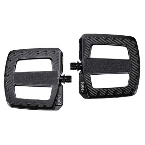 BBB Trekking Ergobase Hp Sykkelpedaler, Black, One Size