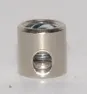 BBG 1 stk. Skruenippelø1,8 5,5x5,5mm, Sølv