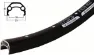 BBG 20"Schürmann Felg 32 Hull, Svart