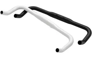 BBG Bullhorn styre til fixie sykler 40 cm 25.4 mm hvit