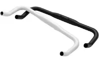 BBG Bullhorn styre til fixie sykler 40 cm 25.4 mm hvit