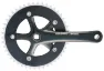 BBG Fixed Kranksett 46T 165 mm Krankarm, Svart