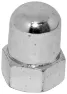 BBG Hjulmutter 9mm lukket