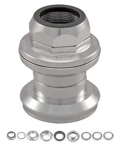 BBG komplett Styrelager 1"30 mm I Topp Og Bunn Sølv