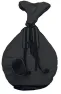 BBG QU-AX Veske Til En-hjulet Sykkel, Black, One Size