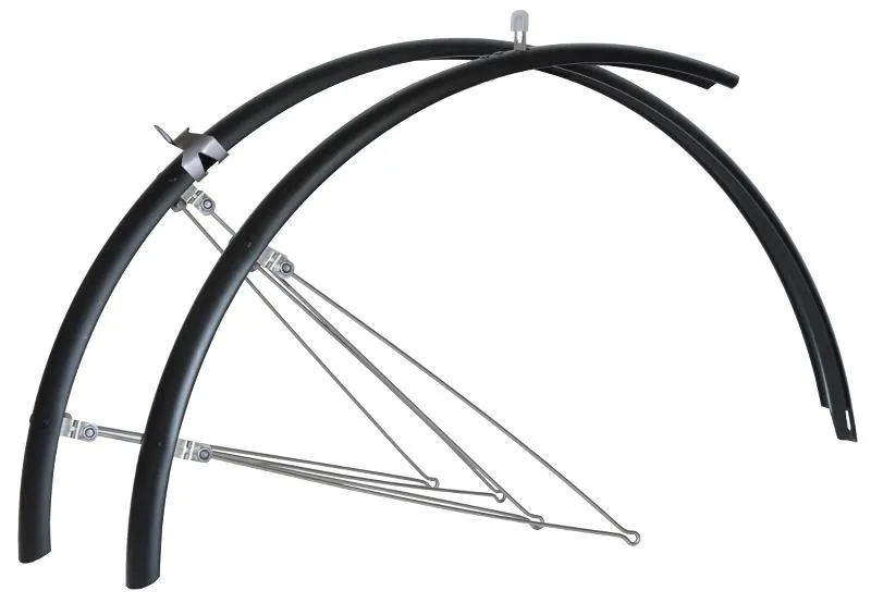 BBG Skjermsett 26''60 mm mat, Svart