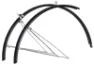 BBG Skjermsett 26''60 mm mat, Svart