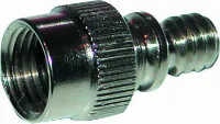 BBG Ventil adapter fra auto til dunlop med stopventil BBG Ventil adapter fra auto til dunlop med stopventil