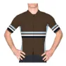 Dark brown / silver