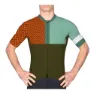 Green / olive green / orange