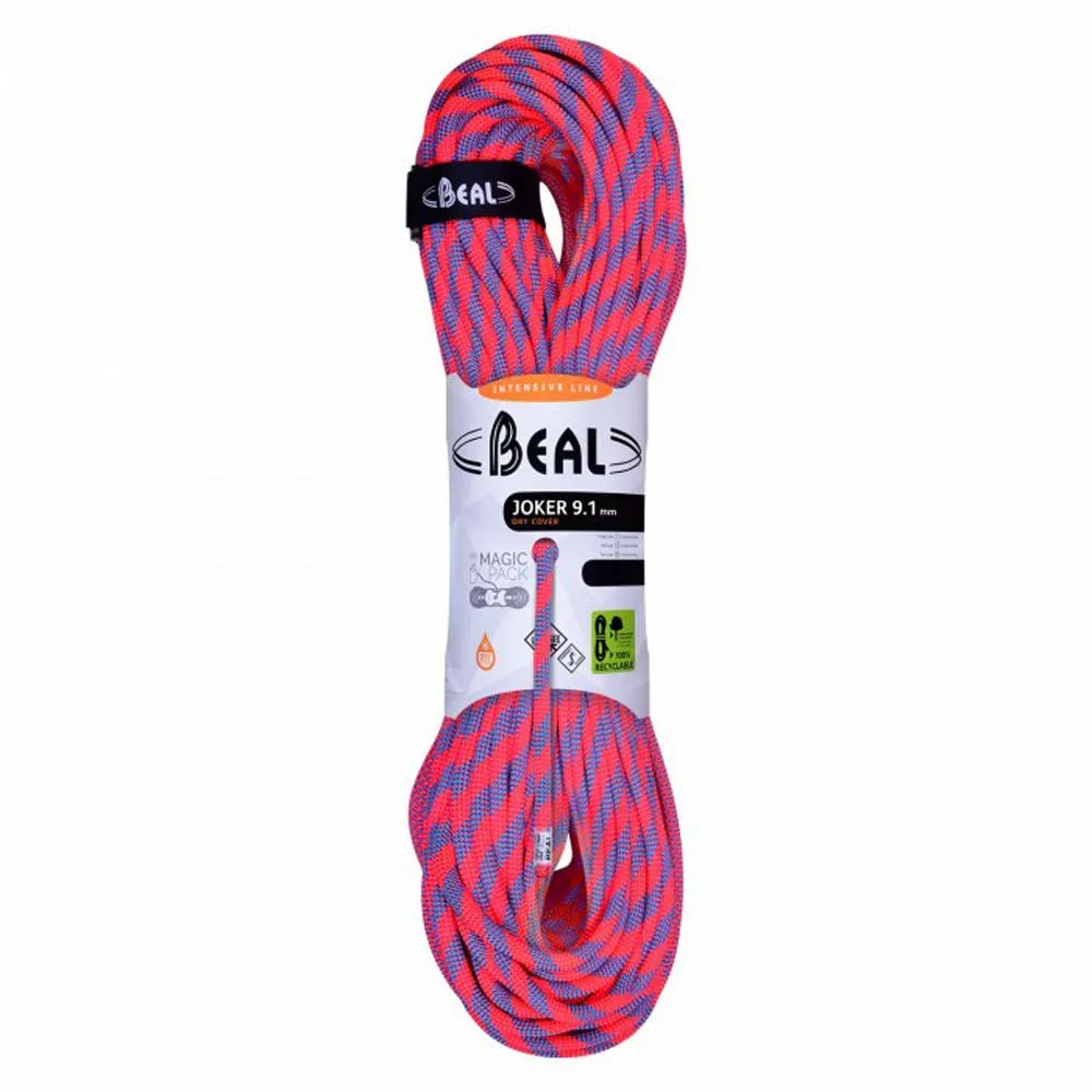 Beal Joker Safe Control 9.1 Mm Tau, Orange, 100m Beal Joker Safe Control 9.1 Mm Tau, Orange, 100m