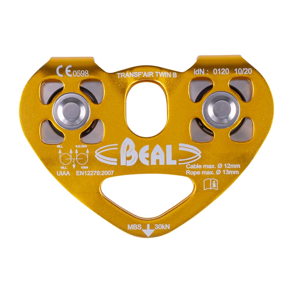 Beal Transf Air Twin B Svingledd, Matt stone, One Size Beal Transf Air Twin B Svingledd, Matt stone, One Size