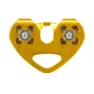 Beal Transf´air Twin B Talje, Yellow, One Size