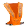 Bee Safe LED Vest USB, Orange, One Size