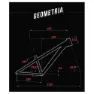 Befly Salt 29´´ Mtb-ramme, Terrengsykkel