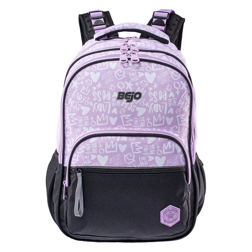 Bejo Schoolmate Sekk, Lady orchid print / black Bejo Schoolmate Sekk, Lady orchid print / black