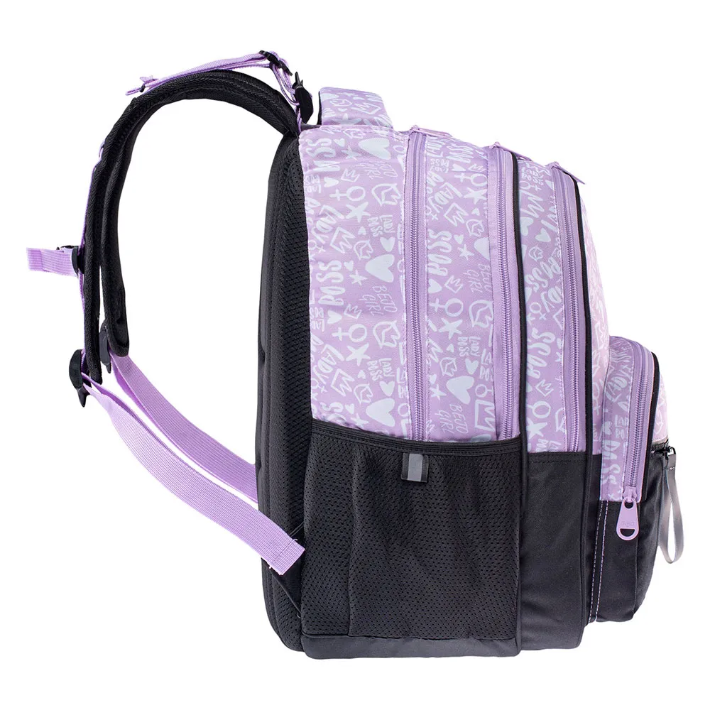 Bejo Schoolmate Sekk, Lady orchid print / black Bejo Schoolmate Sekk, Lady orchid print / black