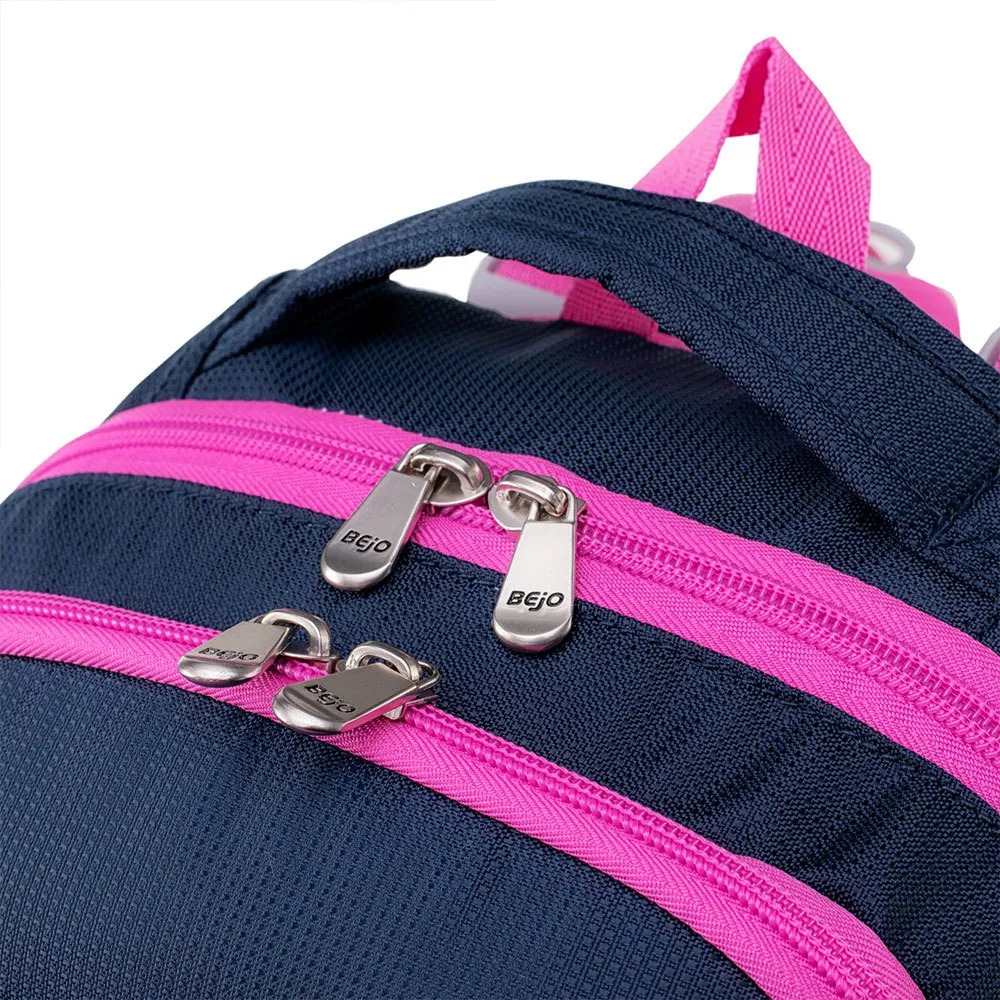 Bejo Scooler Sekk, Medieval blue love print / silver pink Bejo Scooler Sekk, Medieval blue love print / silver pink