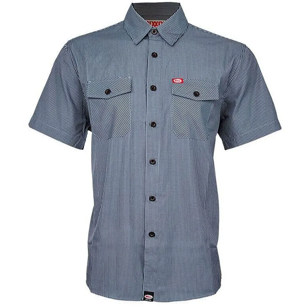 Bell Dixxon Kortarmet Skjorte, Grey, L