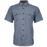 Bell Dixxon Kortarmet Skjorte, Grey, L