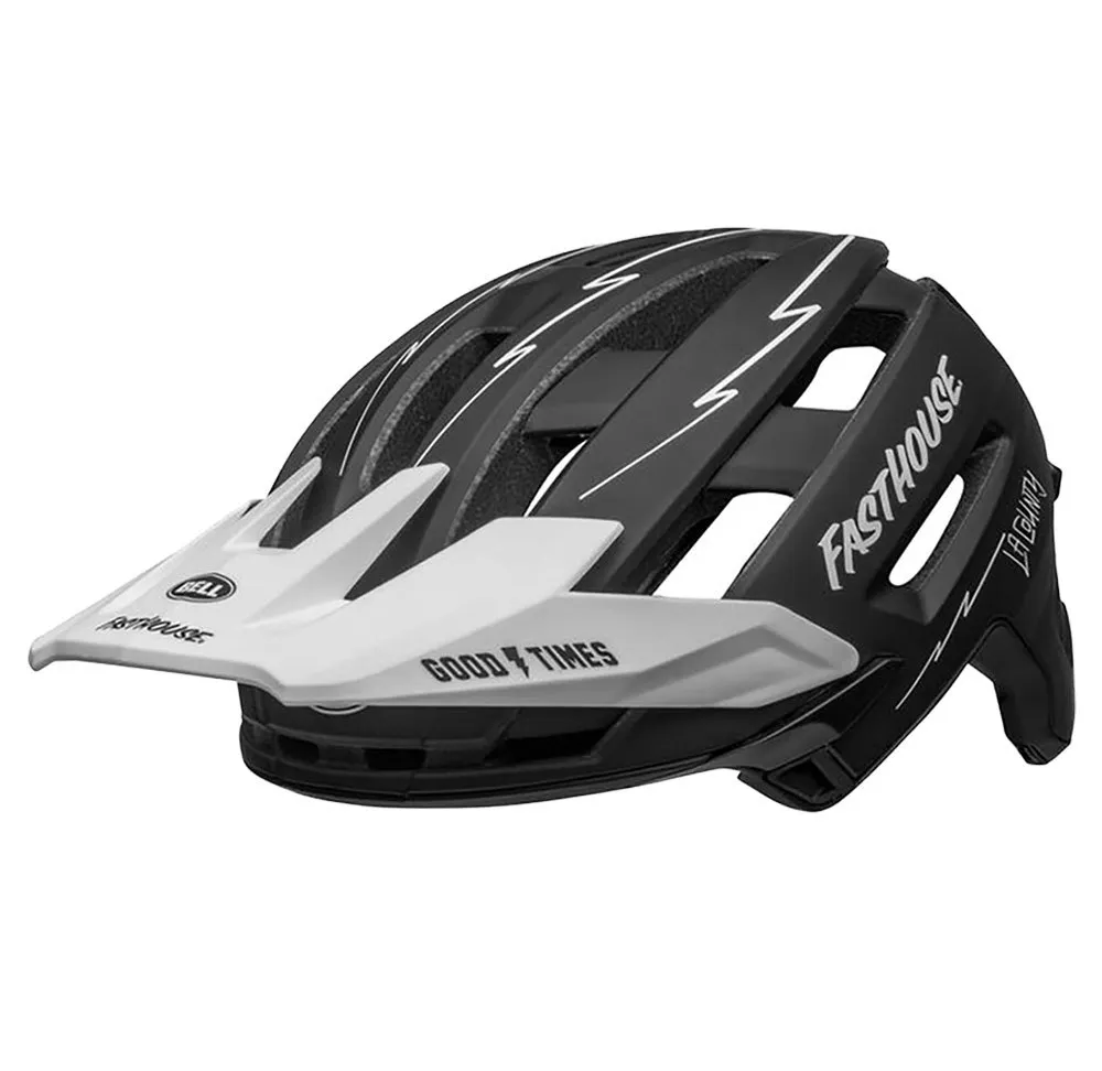 Bell Super Air Spherical Mtb-hjelm, Black / white Bell Super Air Spherical Mtb-hjelm, Black / white