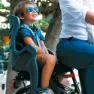 Bellelli Little Duck Relax Multifix Rear Child Bike Seat Gutt, Yellow hi viz, Max 22kg
