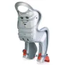 Bellelli Mr Fox Relax B-fix Bakre Barnesykkelsete, Grey, Max 22kg