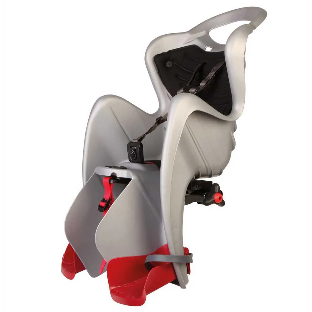 Bellelli Mrfox Clamp Barne Sykkelsete, Silver, Max 22kg Bellelli Mrfox Clamp Barne Sykkelsete, Silver, Max 22kg