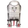 Bellelli Mrfox Clamp Barne Sykkelsete, Silver, Max 22kg