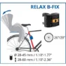 Bellelli Mrfox Luxe Easy Dream Barne Sykkelsete, Black, Max 22kg