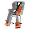 Bellelli Rabbit Frontmontert Barnesykkelsete, Silver, Max 15kg