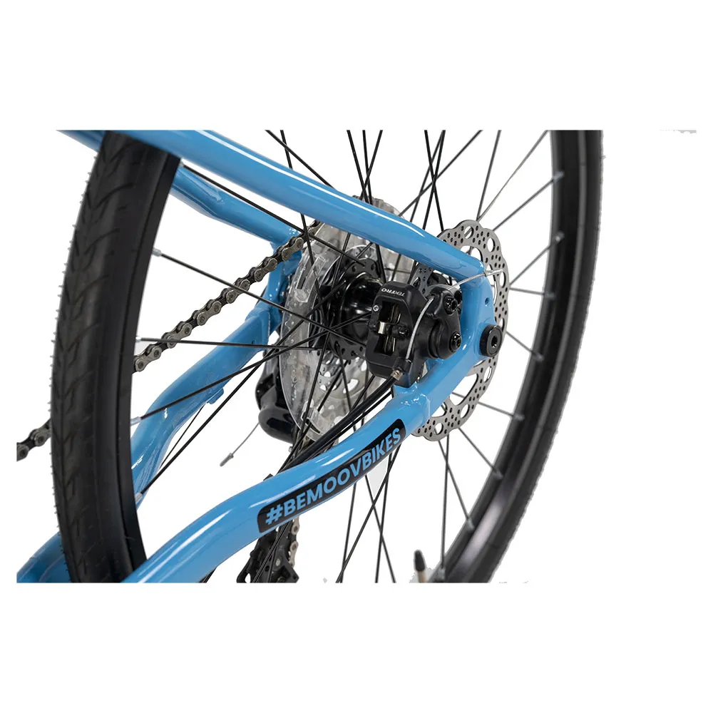 Bemoov R24´´ Cs-h100 10s 2024 Grussykkel Refurbished, Blue, 10-16Y, Barnesykkel Bemoov R24´´ Cs-h100 10s 2024 Grussykkel Refurbished, Blue, 10-16Y, Barnesykkel