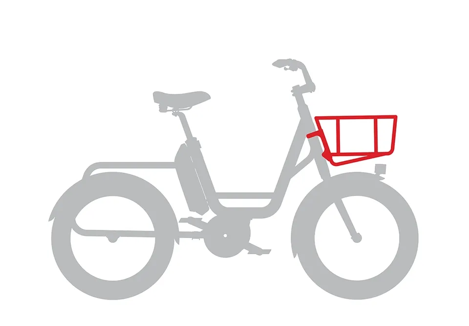 Benno Bikes City Front Basket