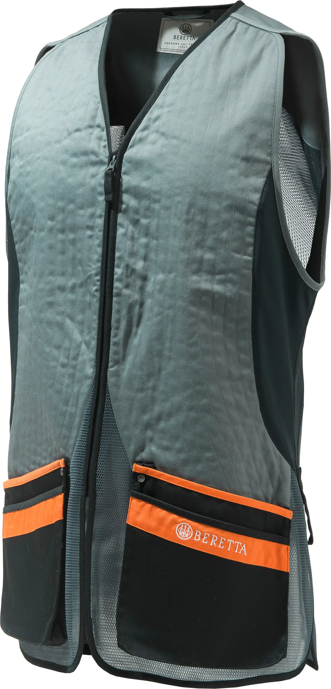Beretta Men's Silver Pigeon Evo Vest, Grey & orange