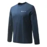Beretta Team Long Sleeve Blue Total Eclipse, Blue total eclipse