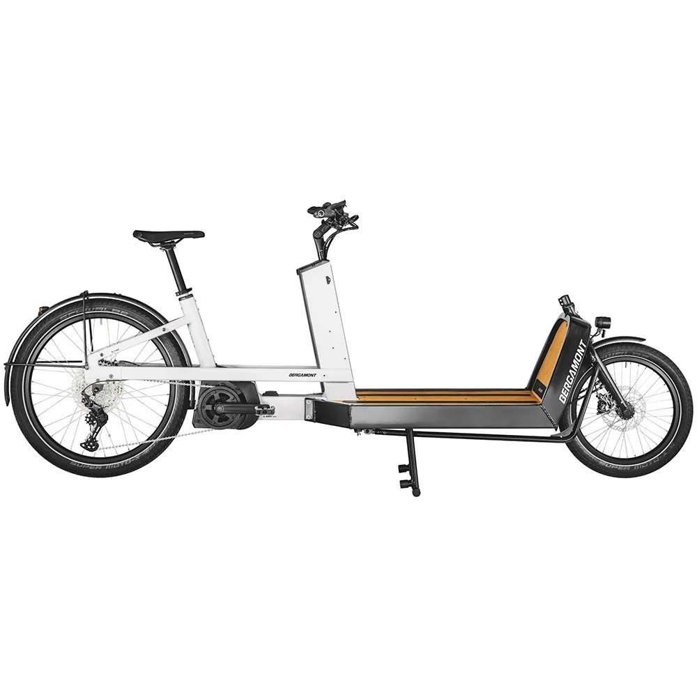 Bergamont E-cargoville Lj Edition 20/26´´ Deore Rd-m5130 Bosch Gen 3 Bes3 2024 Elektrisk Sykkel, Shiny white, One Size, 500Wh, Elsykkel Bergamont E-cargoville Lj Edition 20/26´´ Deore Rd-m5130 Bosch Gen 3 Bes3 2024 Elektrisk Sykkel, Shiny white, One Size, 500Wh, Elsykkel