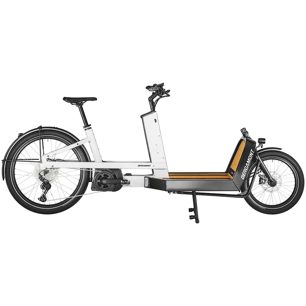 Bergamont E-cargoville Lj Edition 20/26´´ Deore Rd-m5130 Bosch Gen 3 Bes3 2024 Elektrisk Sykkel, Shiny white, One Size, 500Wh, Elsykkel Bergamont E-cargoville Lj Edition 20/26´´ Deore Rd-m5130 Bosch Gen 3 Bes3 2024 Elektrisk Sykkel, Shiny white, One Size, 500Wh, Elsykkel