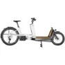Bergamont E-cargoville Lj Edition 20/26´´ Deore Rd-m5130 Bosch Gen 3 Bes3 2024 Elektrisk Sykkel, Shiny white, One Size, 500Wh, Elsykkel