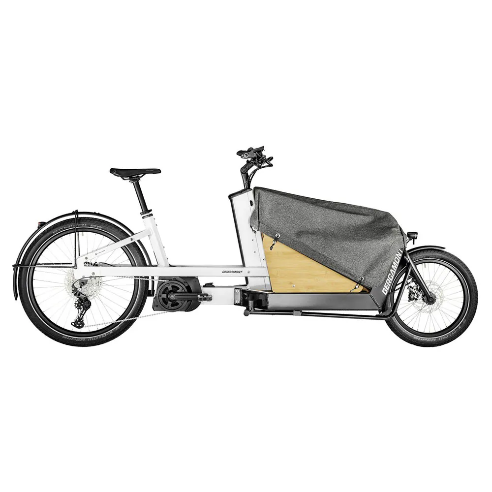 Bergamont E-cargoville Lj Edition Performance Line Gen 3 26´´ Elektrisk Sykkel, White, One Size, 500Wh, Elsykkel Bergamont E-cargoville Lj Edition Performance Line Gen 3 26´´ Elektrisk Sykkel, White, One Size, 500Wh, Elsykkel