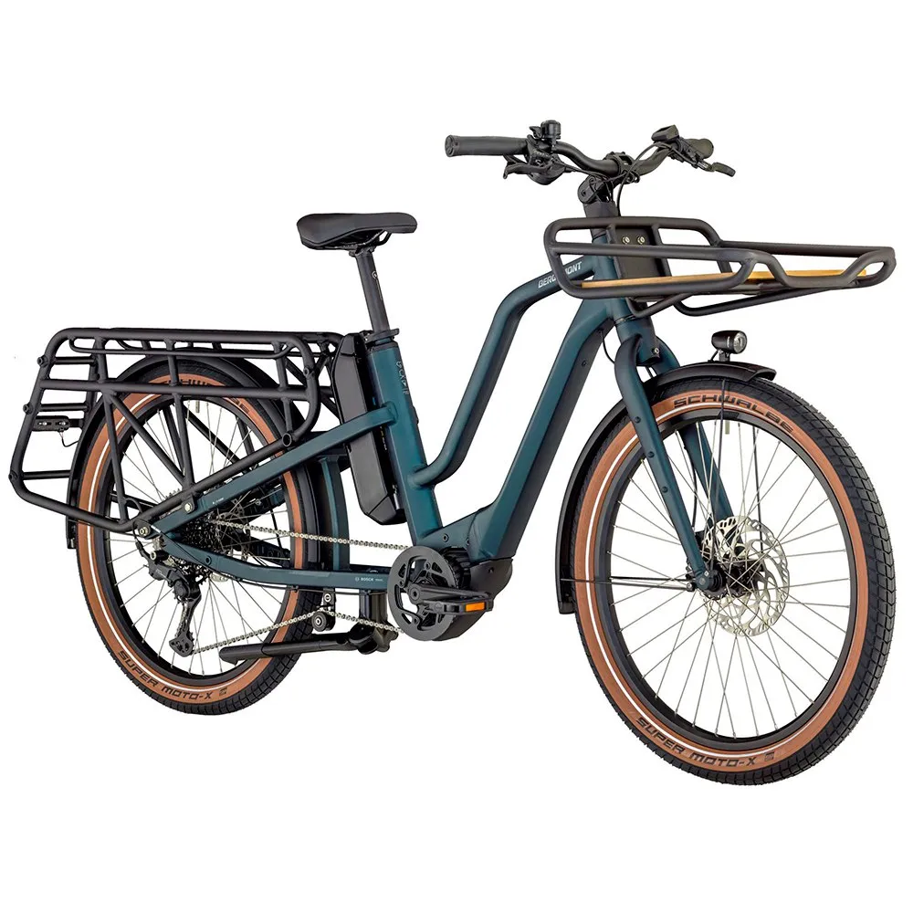 Bergamont E-cargoville Lt Edition 26´´ Cues Rd-u6000 Bosch Gen 4 Bes3 2024 Elektrisk Sykkel, Elsykkel