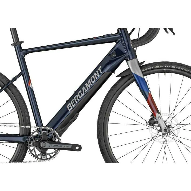 Bergamont E-grandurance Elite Grx800 2022 Elektrisk Grussykkel, Midnight blue, 57, 252Wh, Elsykkel Bergamont E-grandurance Elite Grx800 2022 Elektrisk Grussykkel, Midnight blue, 57, 252Wh, Elsykkel
