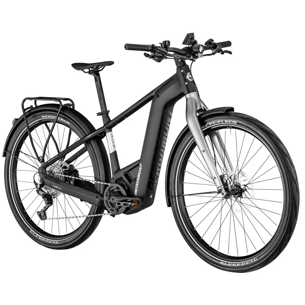 Bergamont E-revox Premium Rigid Eq 2022 E-sykkel, Black, S, 750Wh, Elsykkel