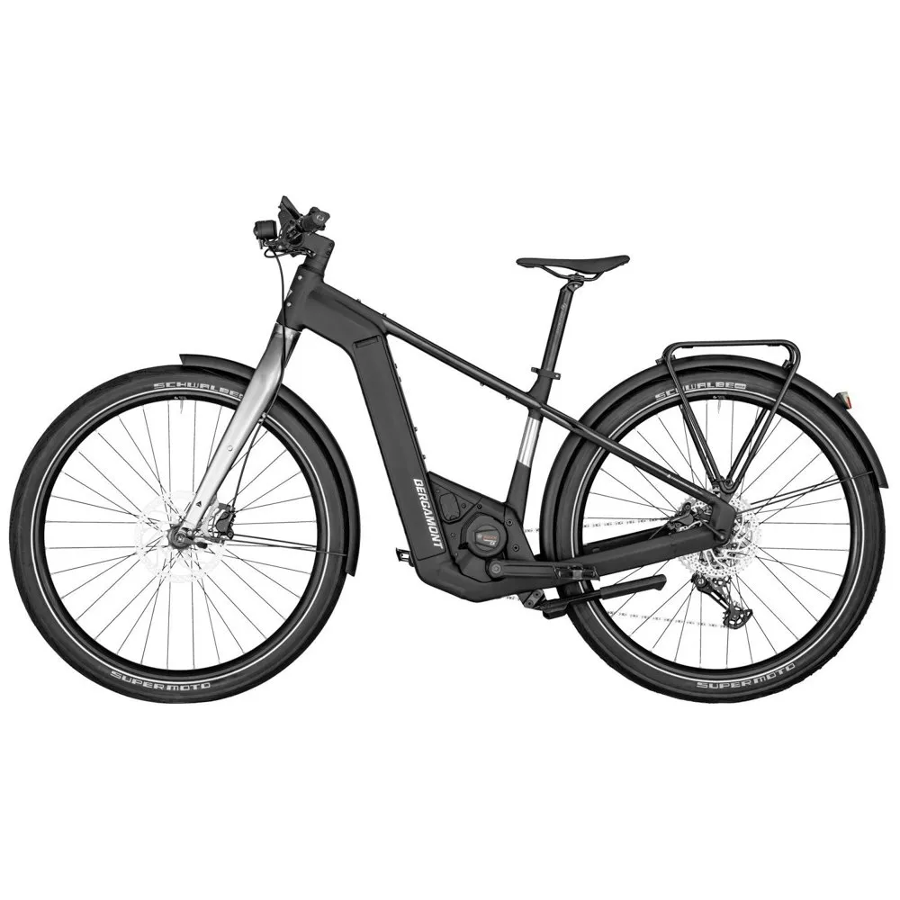 Bergamont E-revox Premium Rigid Eq 2022 E-sykkel, Black, S, 750Wh, Elsykkel