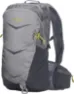 Solid light grey/solid dark grey/green oasis