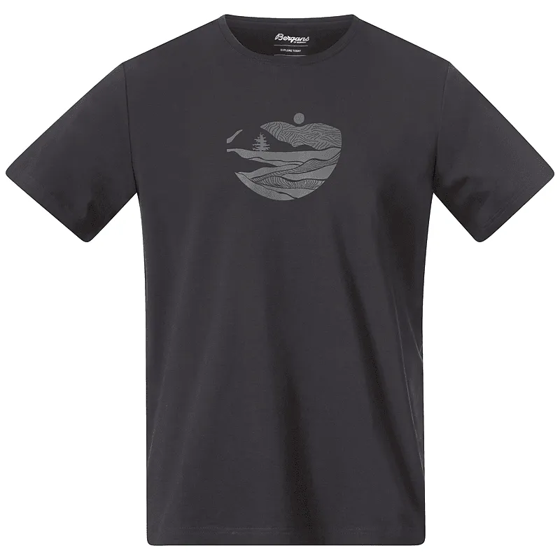 Bergans Men's Nordmarka Organic Cotton Print Tee Bergans Men's Nordmarka Organic Cotton Print Tee