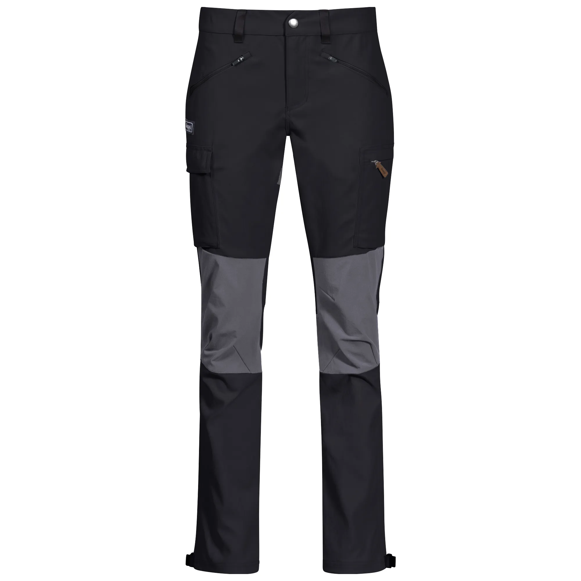 Bergans Nordmarka Hybrid Pant, Black/soliddkgrey